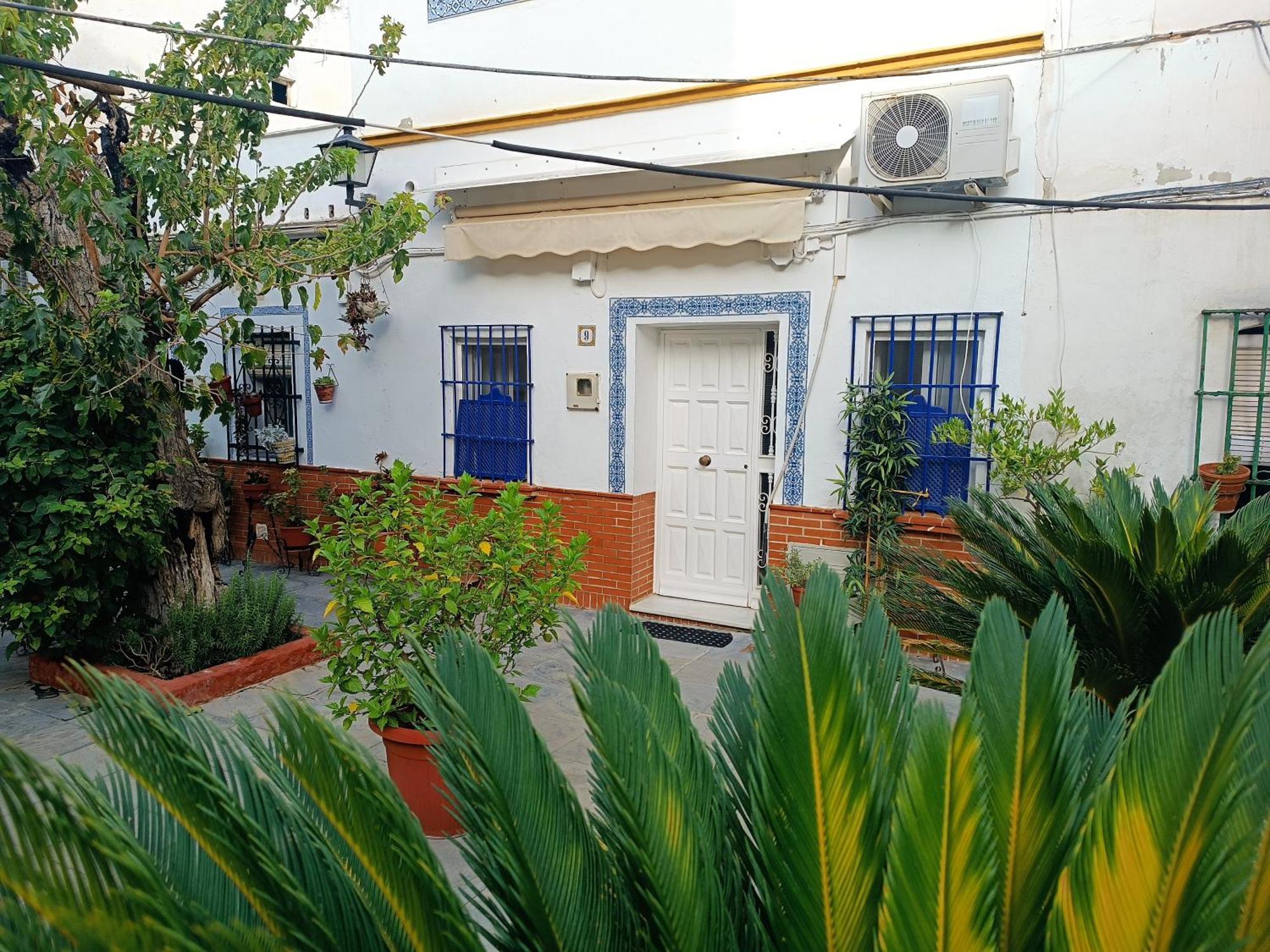 Tipico Y Pintoresco Patio De Vecinos, Con Encanto Севилья Экстерьер фото